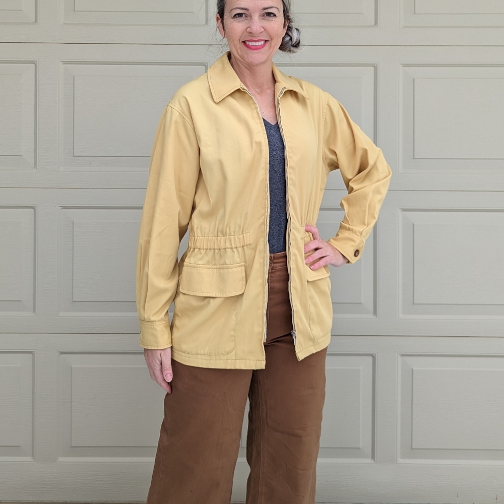 vintage ESPRIT spring weight jacket 90's does 40's S
